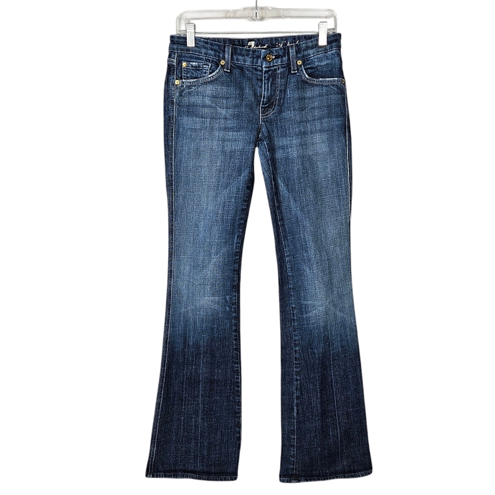 7 For All Mankind 'A' Pocket Low Rise Bootcut SZ 28